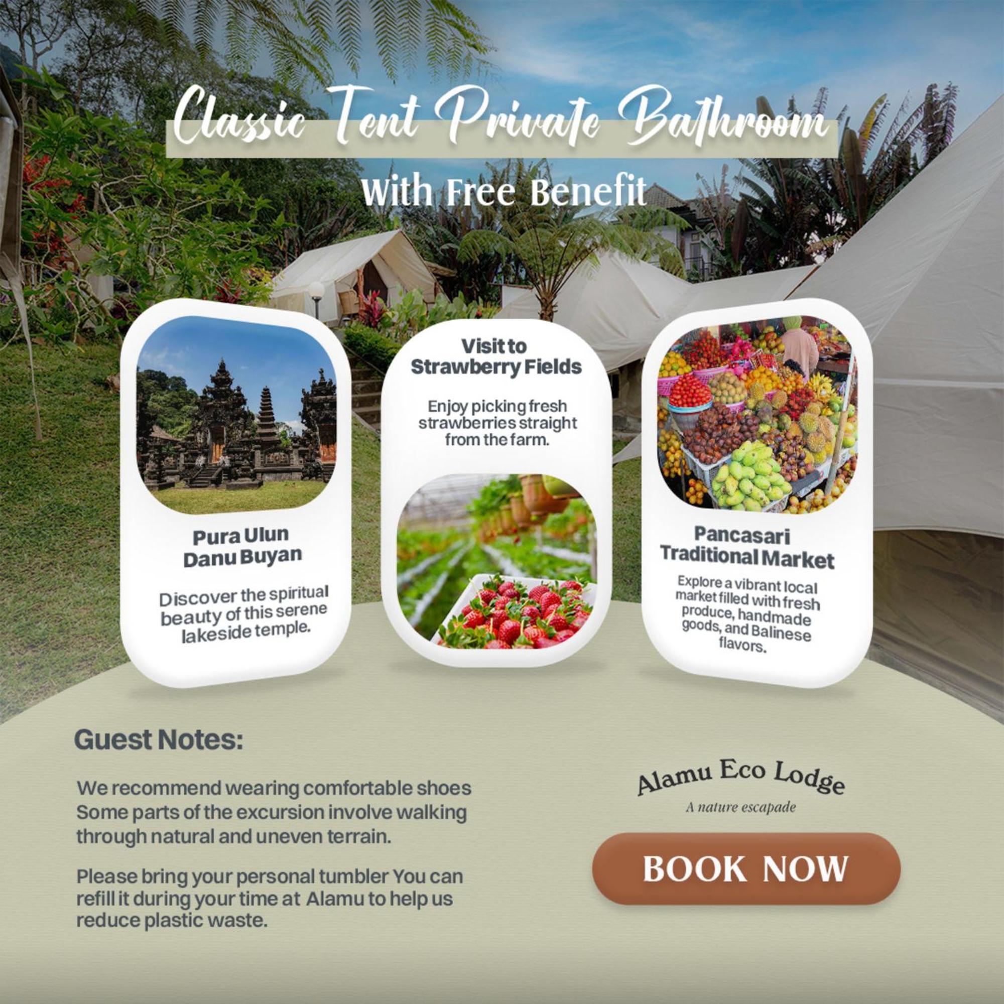 Alamu Eco Lodge Bedugul  Exterior foto